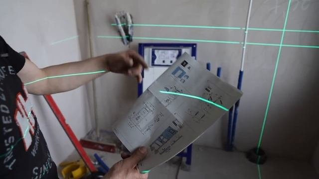 Монтаж инсталляции Geberit Duofix