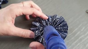 Бант Волна/волнушка/школьный бант/своими руками/для начинающих/DIY