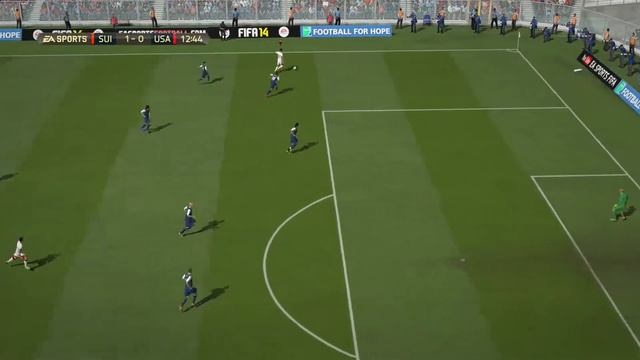 Fifa 14 PS4 (США - Швейцария ) Карьера за Hannover 96 #97 (с русскими комментариями) смотреть онлайн