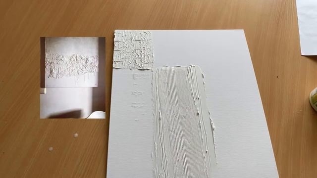 РИСУЮ КАРТИНУ ТЕКСТУРНОЙ ПАСТОЙ/ идея для декора и дома / интерьерная картина, Diy своими руками