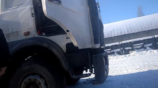 Как завести МАЗ в -20 ??? Заводим МАЗ в мороз!!! смотреть онлайн