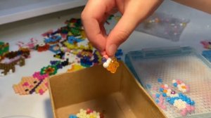 Моя коллекция Аквабиз/Как я делаю фигурки? My aquabeads collection| How do I make it?