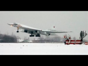 Полёт ракетоносца Ту-160М "Пётр Дейнекин"