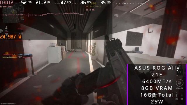 COD MW 3 Open Beta | Handheld Performance Tests | ASUS ROG Ally VS 7840U | Does Faster RAM Matter? смотреть онлайн