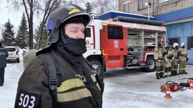 Новая пожарная машина в Мелеузе