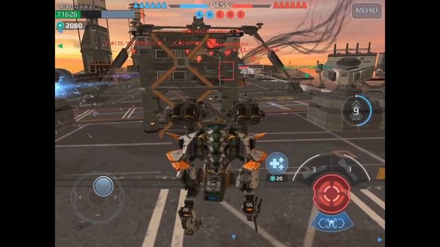 NEXT vs C-star - by Oops! - CARRIER - War Robots смотреть онлайн