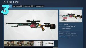 CS:GO - Top 5 SSG 08 Workshop Skins 2016 (Top 5 Scout Workshop Skins)