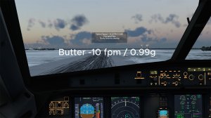 BUTTER LANDING -10fpm IN XPLANE12 on Toliss A320ceo