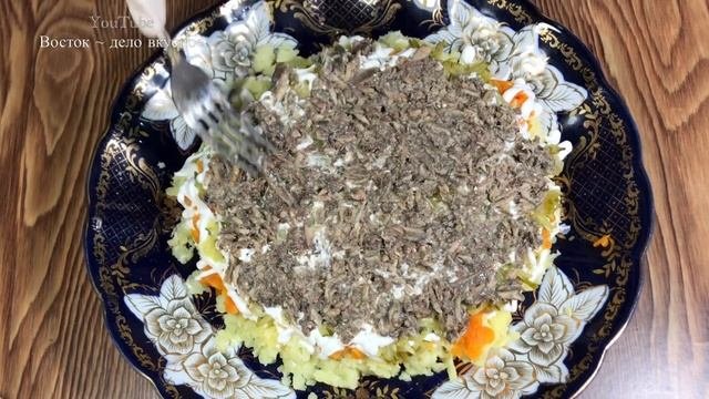 Салат для любимых! Съедается без ПРОПИТКИ) БЫСТРО + ДЁШЕВО! Все как вы любите ?