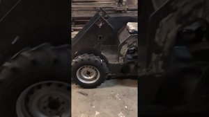 Мини погрузчик на гидроходу часть 3