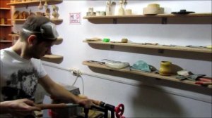 Ступка с толкушкой из дерева №1