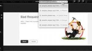 roblox bad request (is this happening to you guys?) roblox 2021