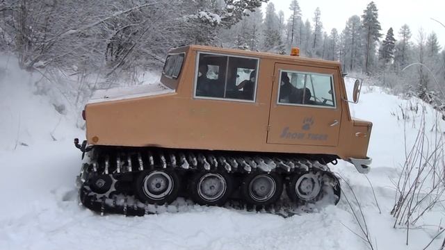 OHARA-SM20 (ISUZU) СЕМЕЙНЫЙ СНЕГОХОД. Разворот на месте смотреть онлайн