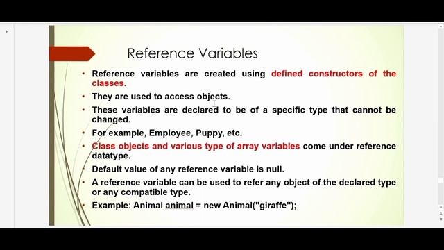 Reference Variables | Java For Beginners | EduTut | Learn Easily in Tamil