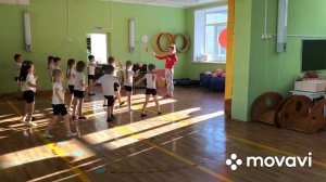 Занятие по физической культуре в подготовительной группе