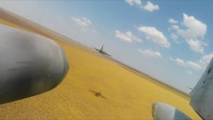 Штурмовики Су-25,боевая работа.mp4