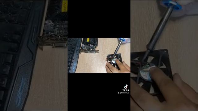 Замена термопасты и установка вентилятора, видеокарта GTX650 смотреть онлайн