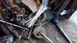 День алюминиевых проводов, разбор цветного металла