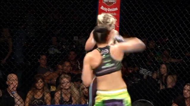 Sam Brown Vs Demi Mcnamara  (2) - Caged Muay Thai 4