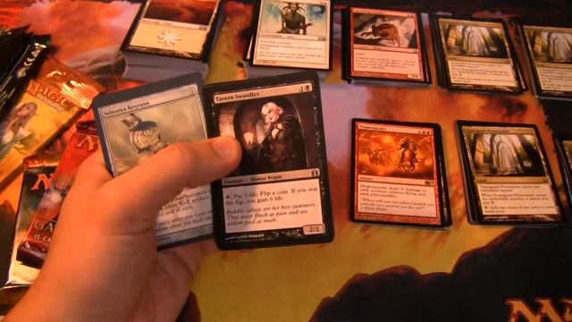 Magic: the Gathering M14 Deckbuilder's Toolkit Unboxing [Bonus Japan Dragon's Maze Booster] смотреть онлайн