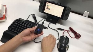 Gamwing Mix Master video game converter--How to play Nintendo Switch games with Keyboard and mouse