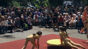 Спортивно-цирковая студия "Романтики", руководитель А.Г. Майданюк, ГДК "Дагомыс"