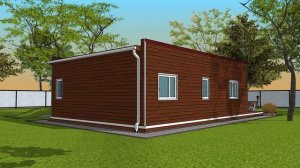 Проект дома 7 на 10 | Планировка 50 квадратов "Альтер 2"