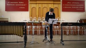 Погорелов Е. И.Бах"Менуэт" (вибрафон), В.Снегирев-Этюд "И с акцентам и с форшлагами"(малый барабан)