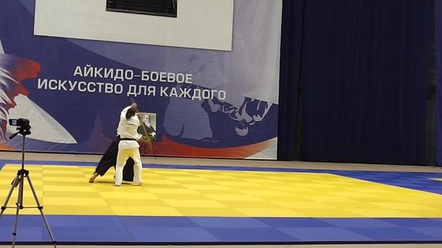 Показательные Васильев Вячеслав 5дан Айкидо Ёсинкан уке Мазанов, Сушков Торнадо 2018 смотреть онлайн