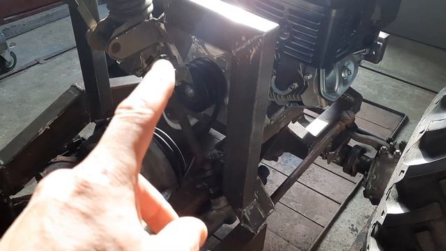 минитрактор ,полный привод. Сделал раму и рулевое смотреть онлайн