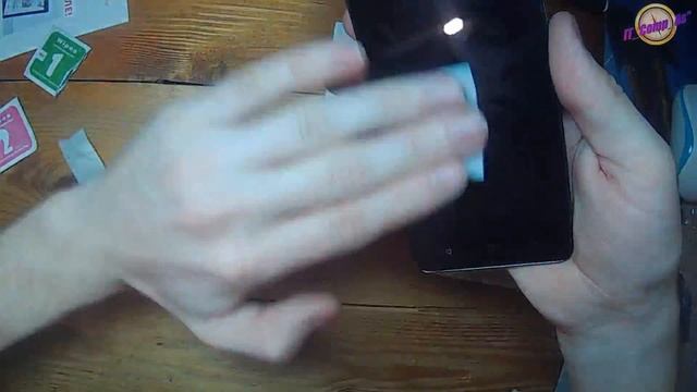 Ставим бронестекло на телефон, посылка из Китая/glass on the phone, sending from China