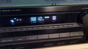 Винтажный Аудио-видео стереоприемник Kenwood KR-V5570-Корея-1995-год