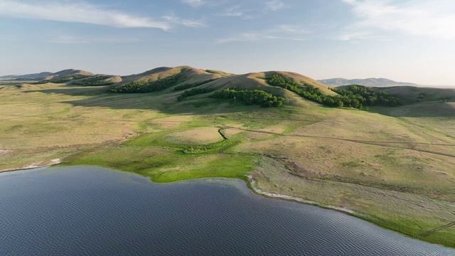 Сары-Арка (Казахский мелкосопочник) - горы Ерейментау - Байменское водохранилище