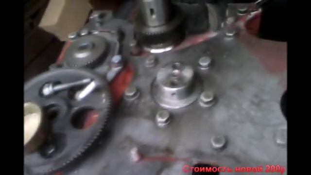 Установка промежуточной шестерни ( паразитка ) смотреть онлайн