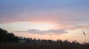 Закат, время, когда самая сильная энергия идёт из космоса