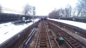 Перегон Выхино и Текстильщики