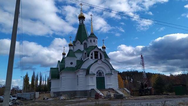 Новая церковь. Воронеж. Станция Графская. смотреть онлайн