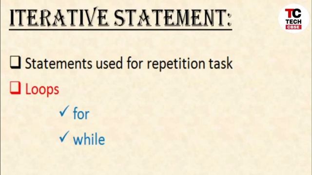 Conditional and Iterative statements in python class 11 cbse | Computer Science | IP | #21