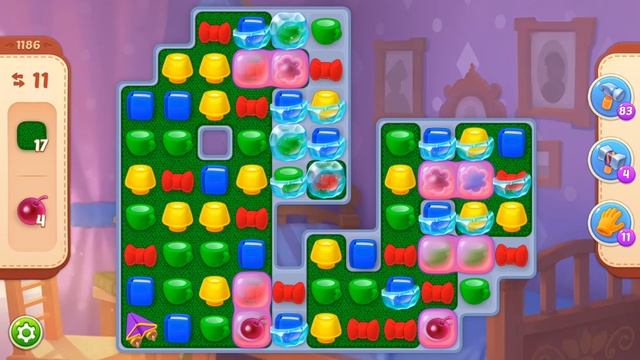 Homescapes 1186 уровень смотреть онлайн