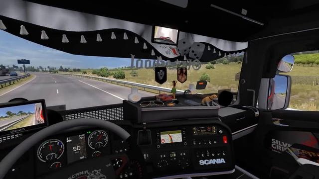 ETS2 (v1.31) - Scania RJL [Updated] Tuning V8 Sound + Skin + Interior | SG Limited Edition смотреть онлайн