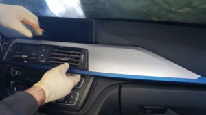 2013 2016 BMW 335I 328I F30 F31 F32 HOW TO REMOVE DASHBOARD TRIM, CENTER AIRVENT ASSEMBLY