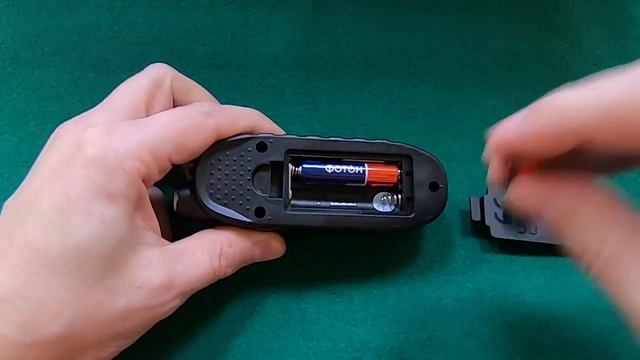 1. Установка элементов питания - Толщиномер CARSYS АВТОПОДБОР