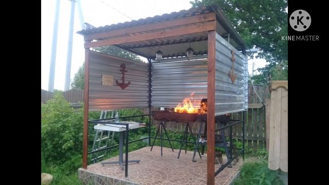 Беседка для мангала. 2020 год. смотреть онлайн