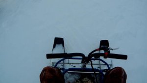 МОТОБУКСИРОВЩИК ХАСКИ. снега все больше.