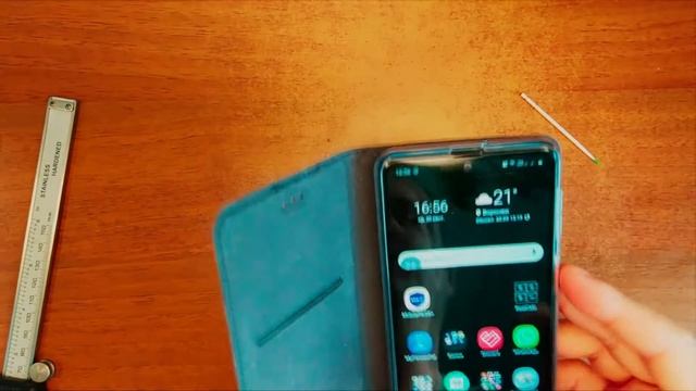 Samsung M31s. Чехол-книжка, силиконовый бампер и защитные стекла. смотреть онлайн