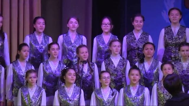 Беловежская пуща. Замечательное исполнение казахстанскими школьниками. смотреть онлайн