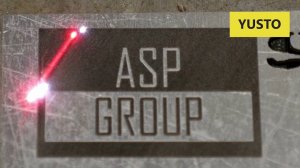 Лазерная гравировка алюминия на лазерном маркере Kamach T330 с чернением