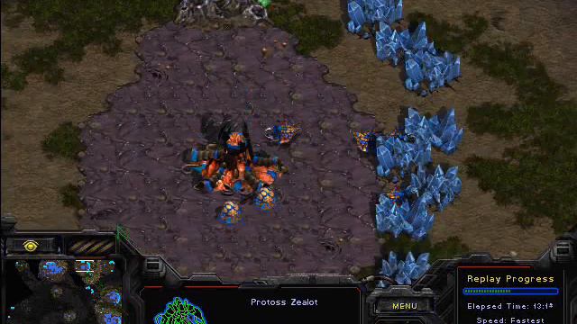 StarCraft Brood War [FPVOD] 01 10 2009 White Ra Финальные игры WCG 2009 Qualifier Игра 1