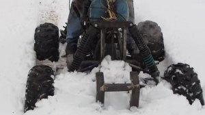 самодельный квадроцикл из урала 4Х4