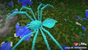 Огромный паук в Майнкрафте!